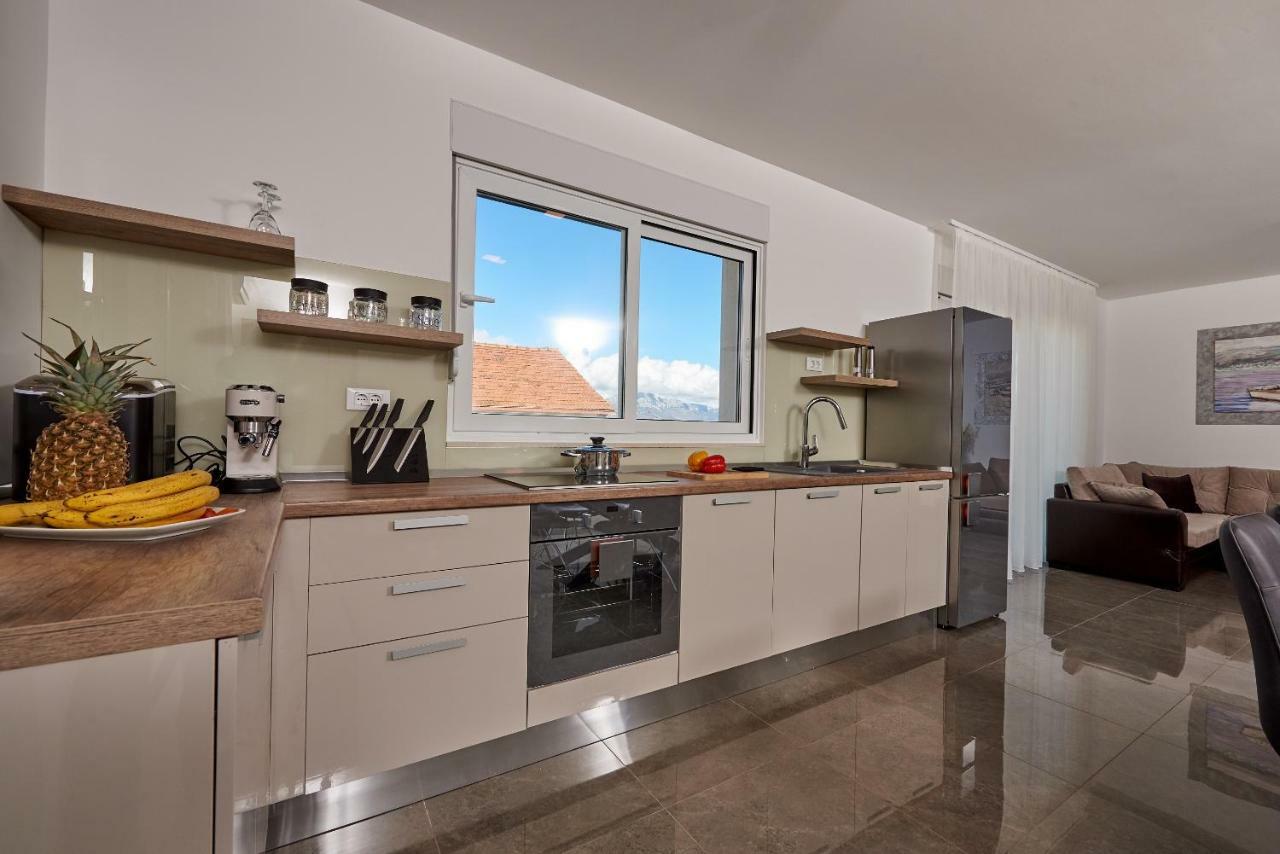 Luxury Villa Residence Zupanovic Trogir Luaran gambar